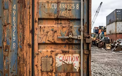 40ft High Cube Used Container