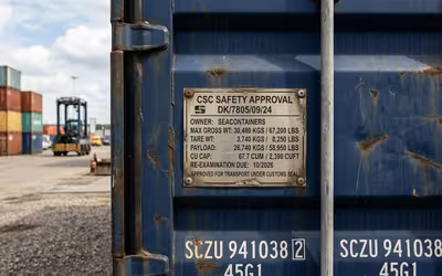 40ft Standard Used Container