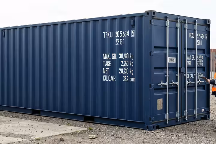20ft Standard Shipping Container